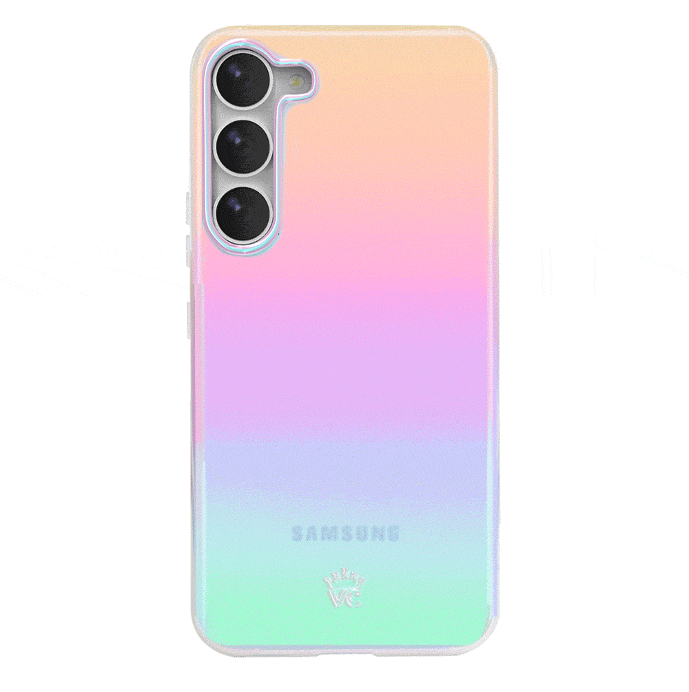 White Opal Samsung Case