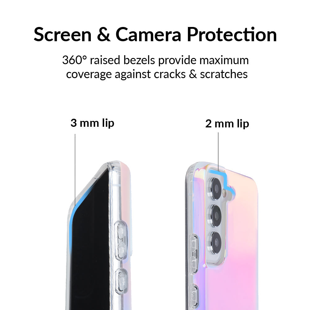 White Opal Samsung Case