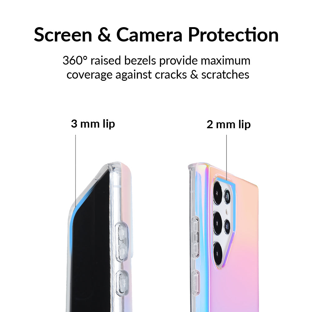 White Opal Samsung Case