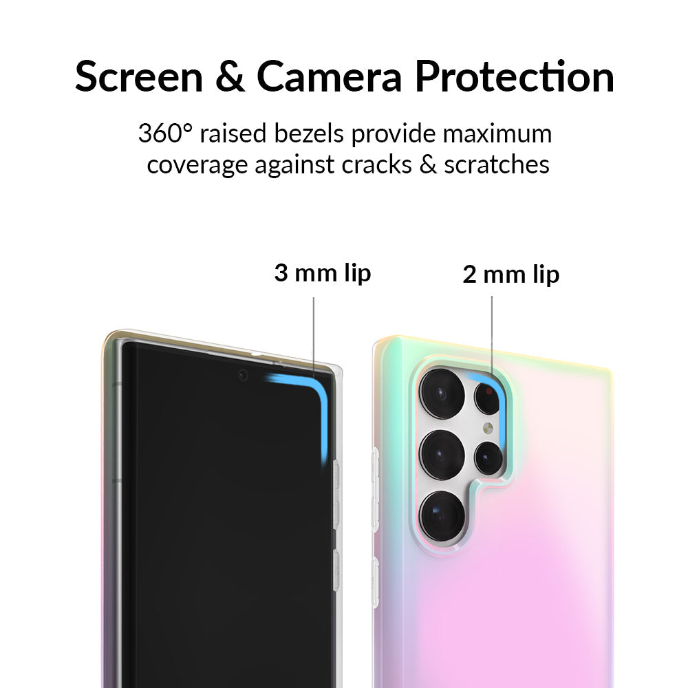 White Opal Samsung Case