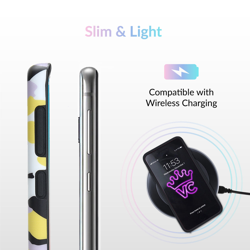 Yellow Camo Samsung Galaxy Case