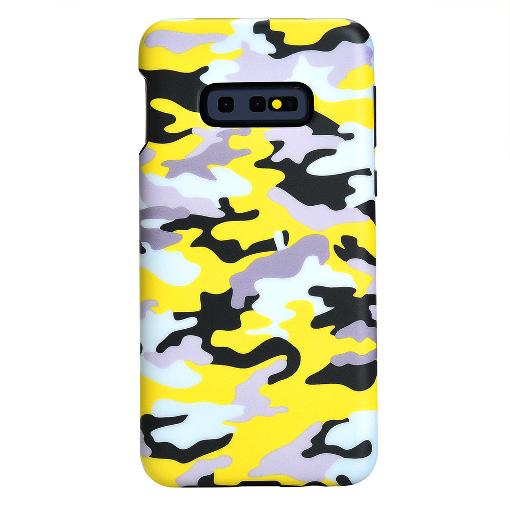 Yellow Camo Samsung Galaxy Case