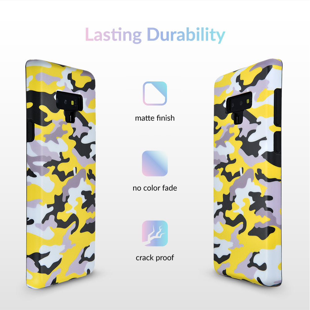 Yellow Camo Samsung Galaxy Case