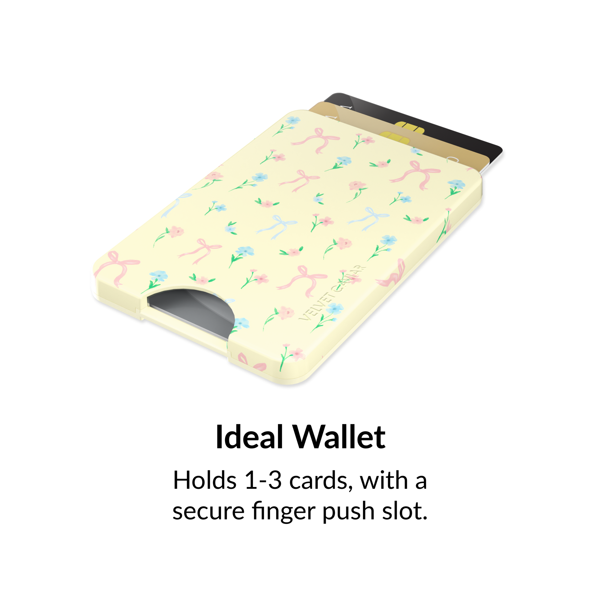 Buttercup Bows MagSafe Wallet