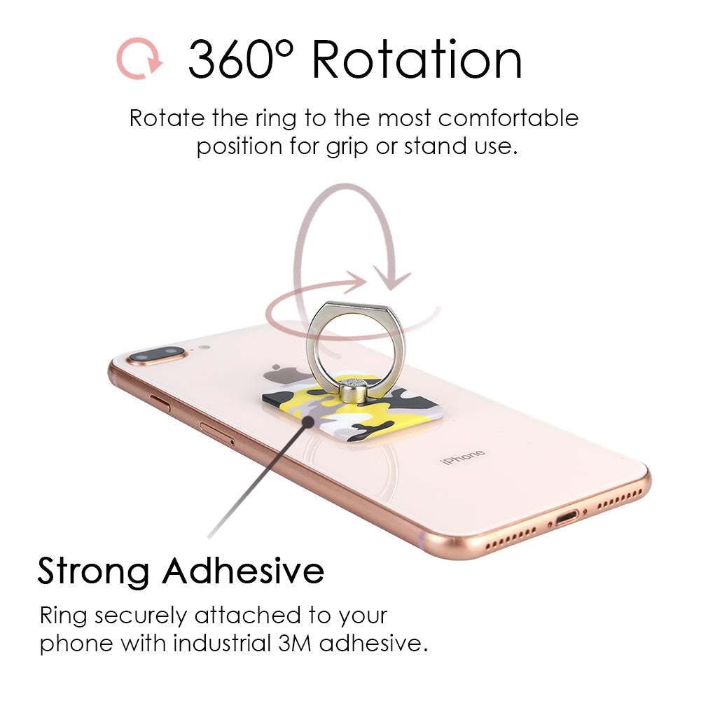 Yellow Camo Phone Ring