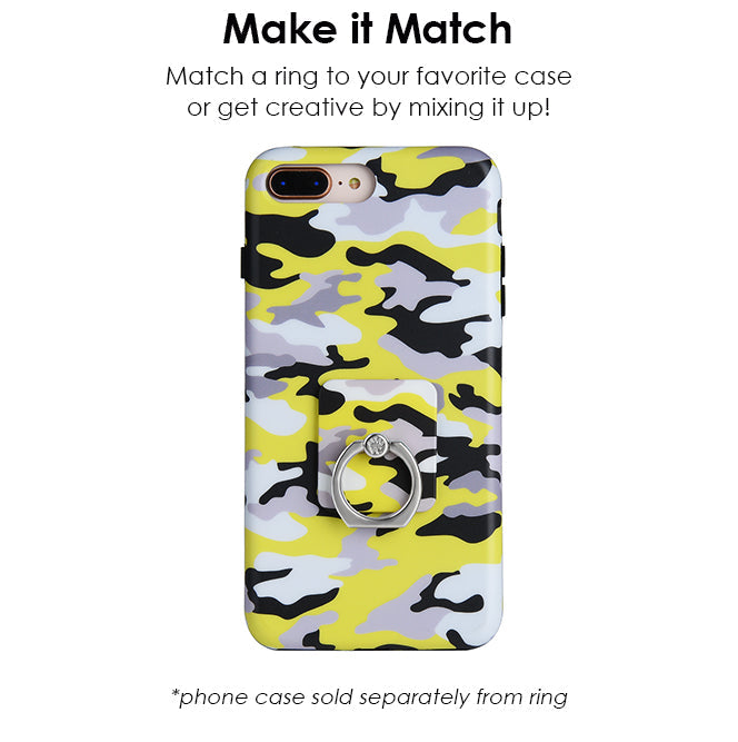 Yellow Camo Phone Ring