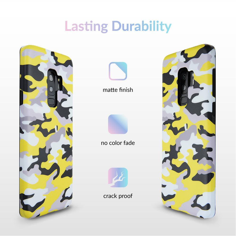 Yellow Camo Samsung Galaxy Case