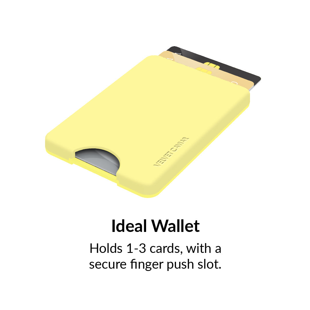 Butter Yellow MagSafe Wallet