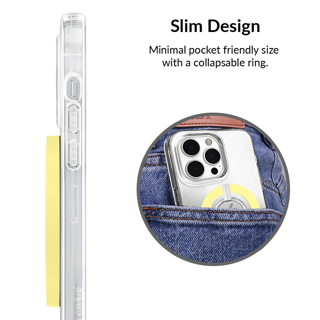 Butter Yellow MagSafe Grip Ring