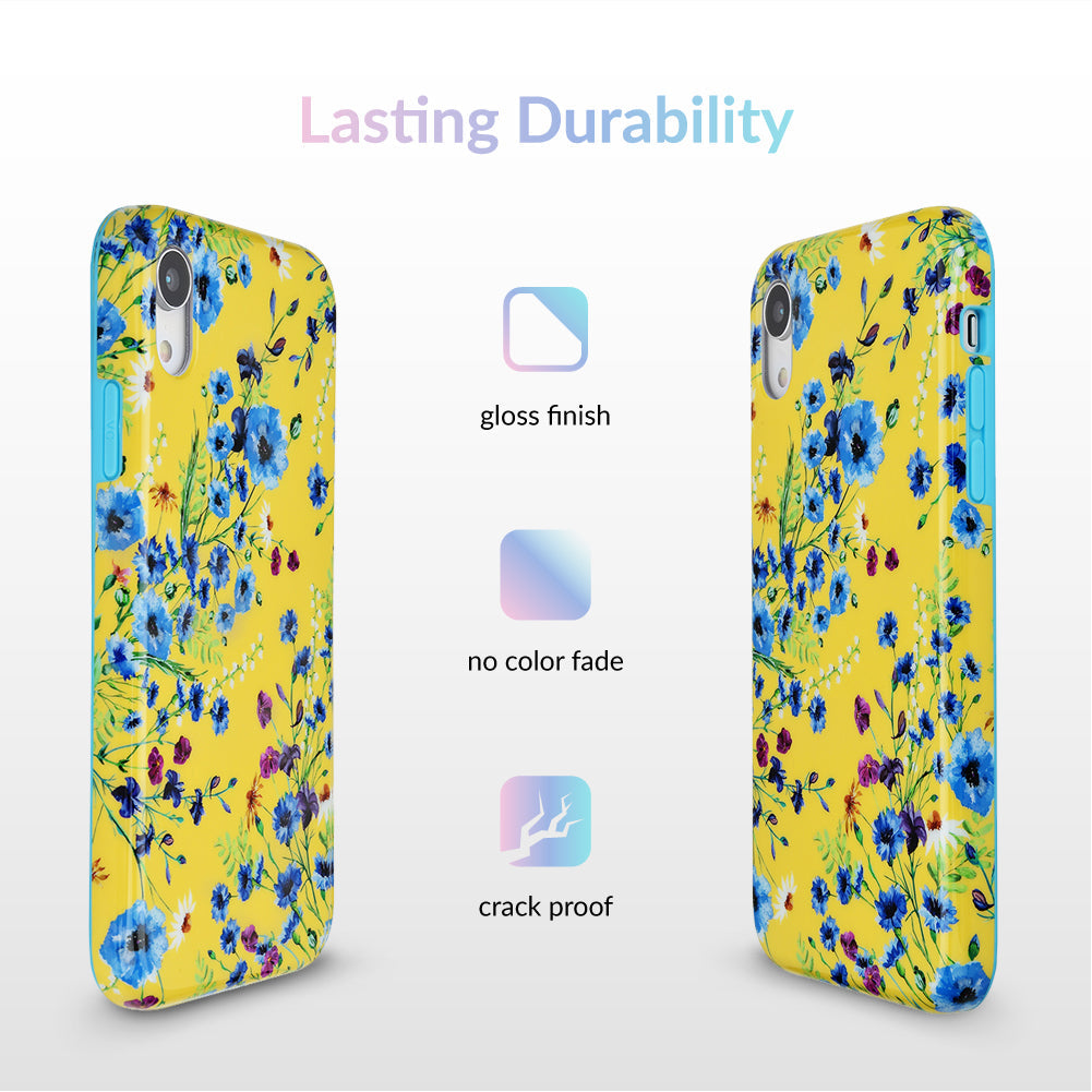 Yellow Wildflowers iPhone Case