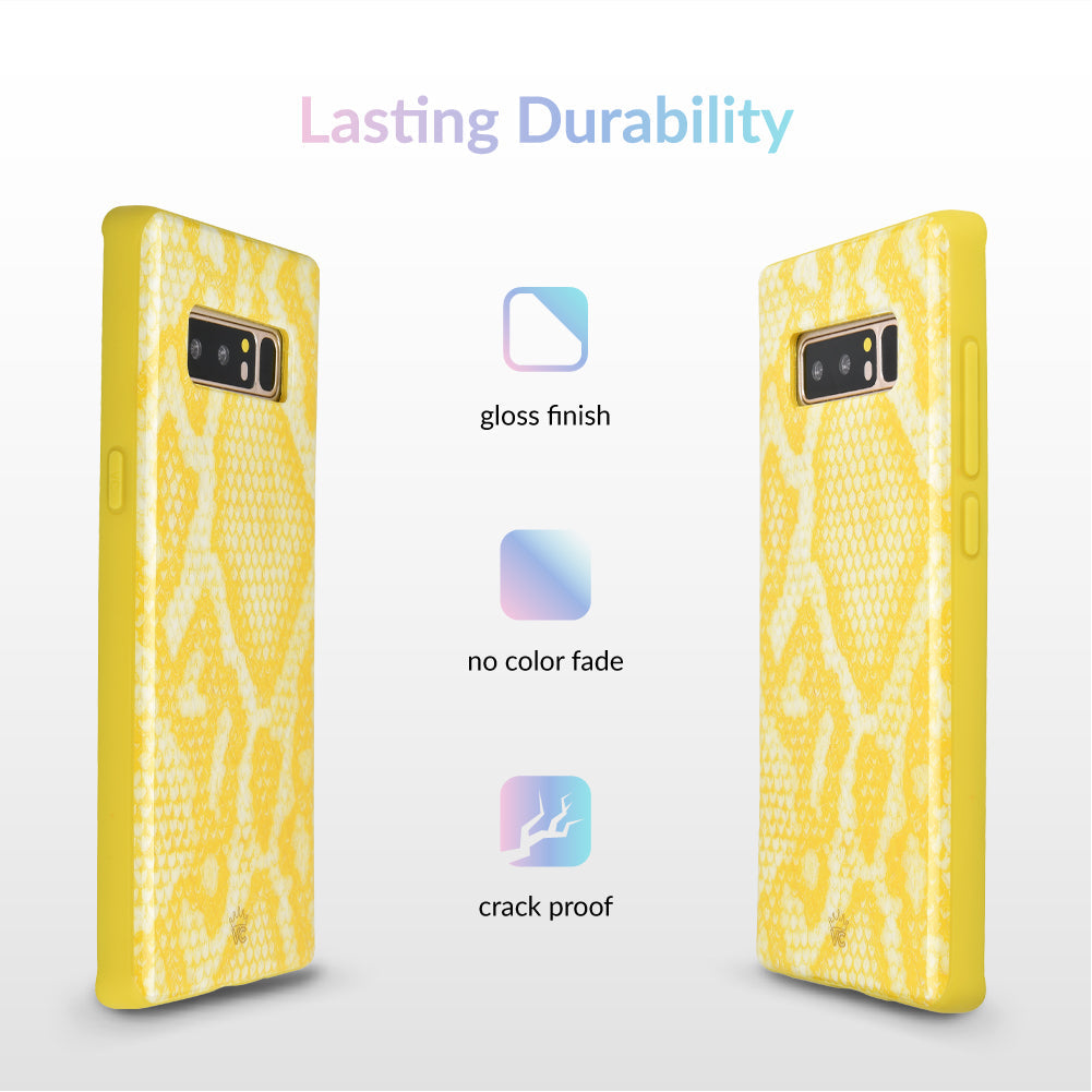 Yellow Snakeskin Samsung Galaxy Case