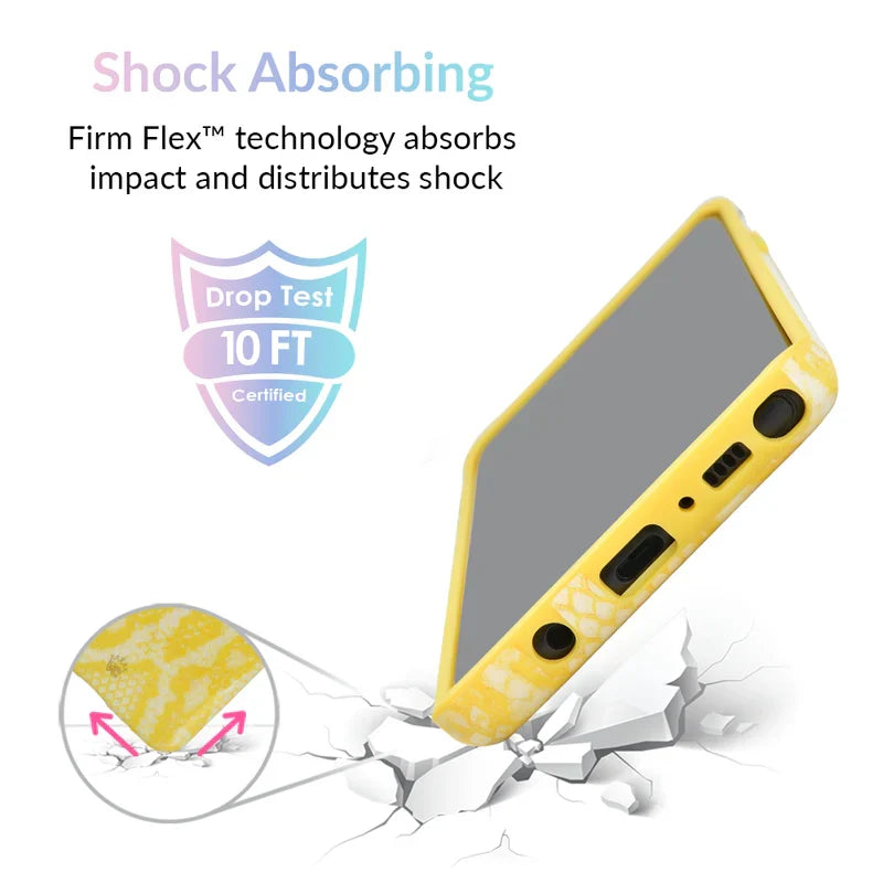 Yellow Snakeskin Samsung Galaxy Case