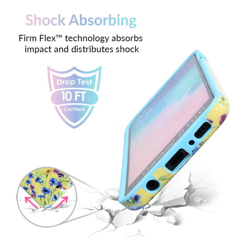 Yellow Wildflowers Samsung Galaxy Case