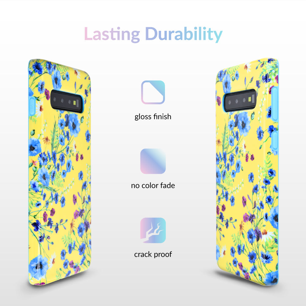 Yellow Wildflowers Samsung Galaxy Case