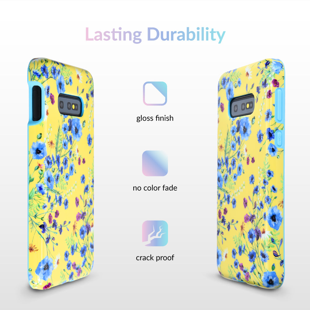 Yellow Wildflowers Samsung Galaxy Case