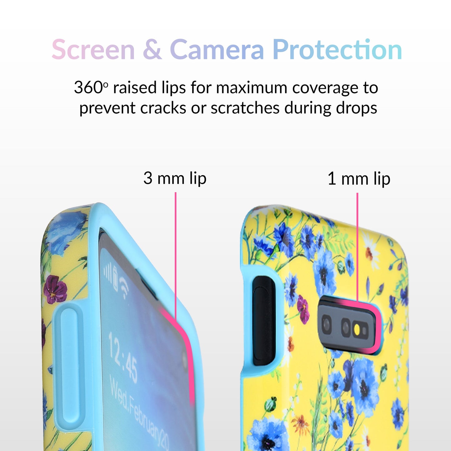 Yellow Wildflowers Samsung Galaxy Case