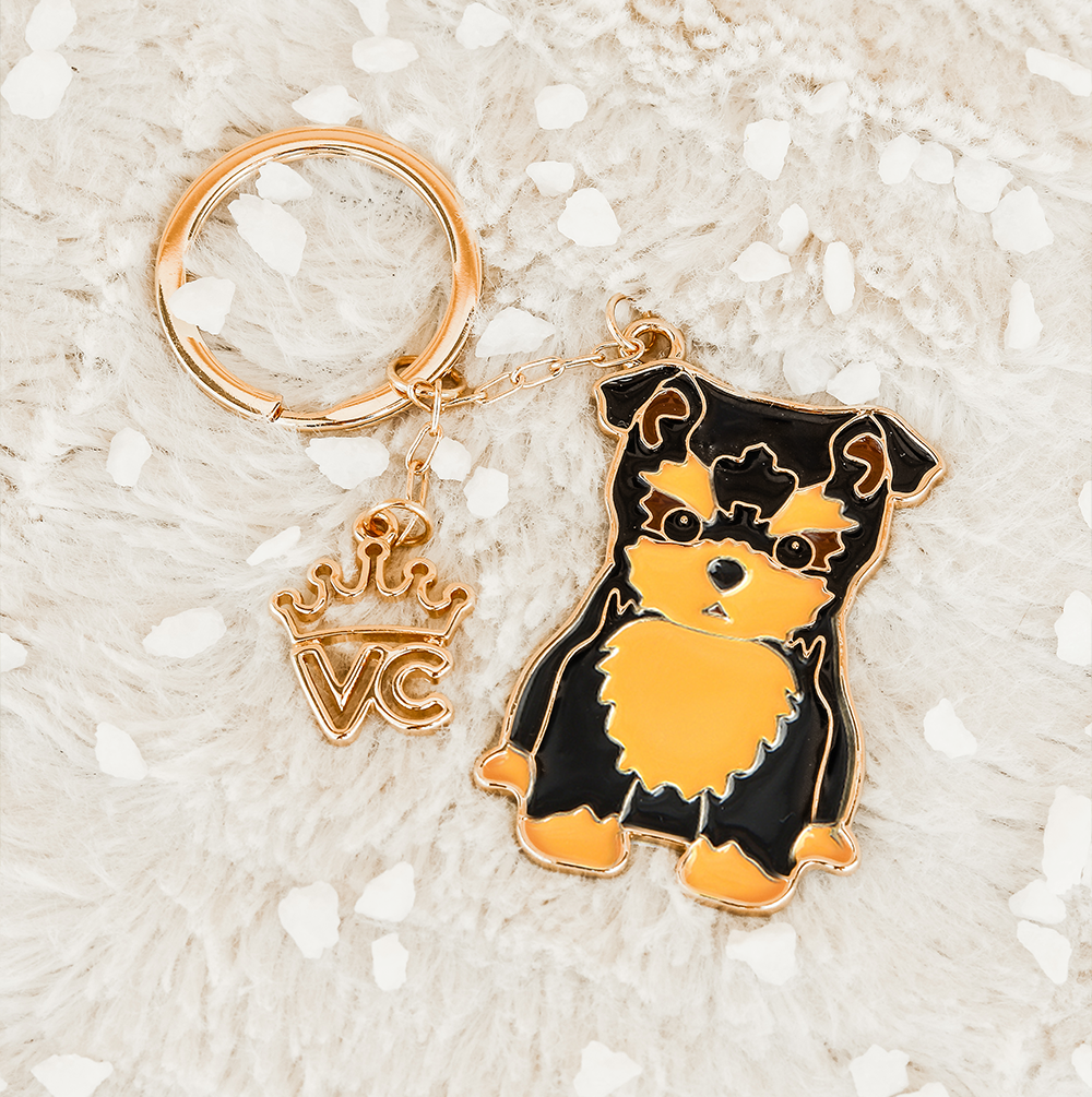 Yorkie Keychain