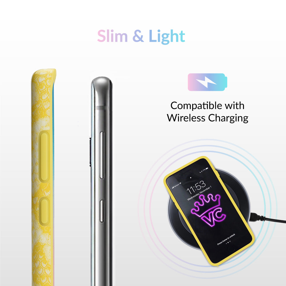 Yellow Snakeskin Samsung Galaxy Case