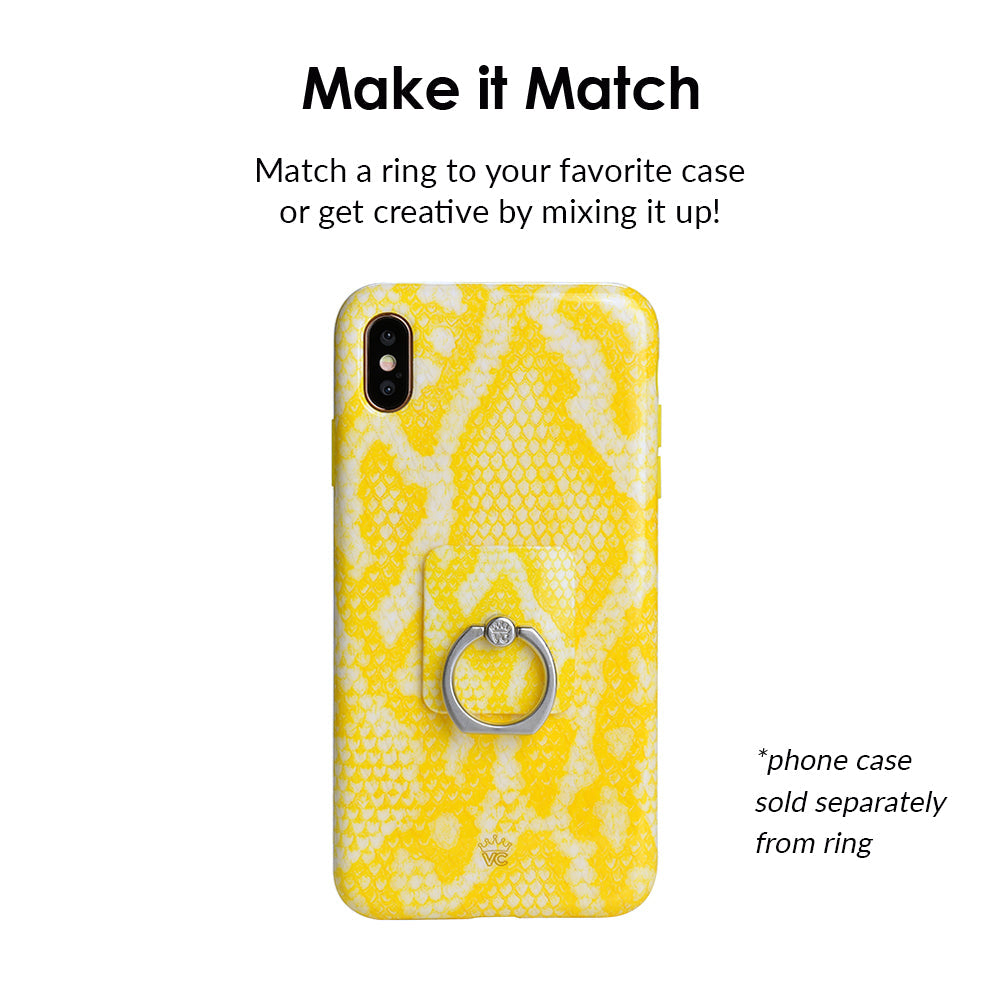 Yellow Snakeskin Phone Ring