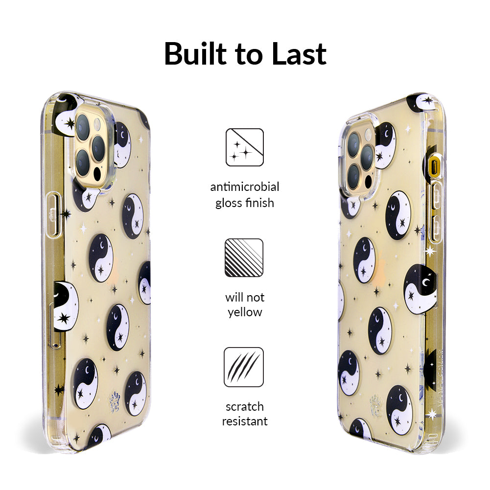 Yin & Yang Clear iPhone Case