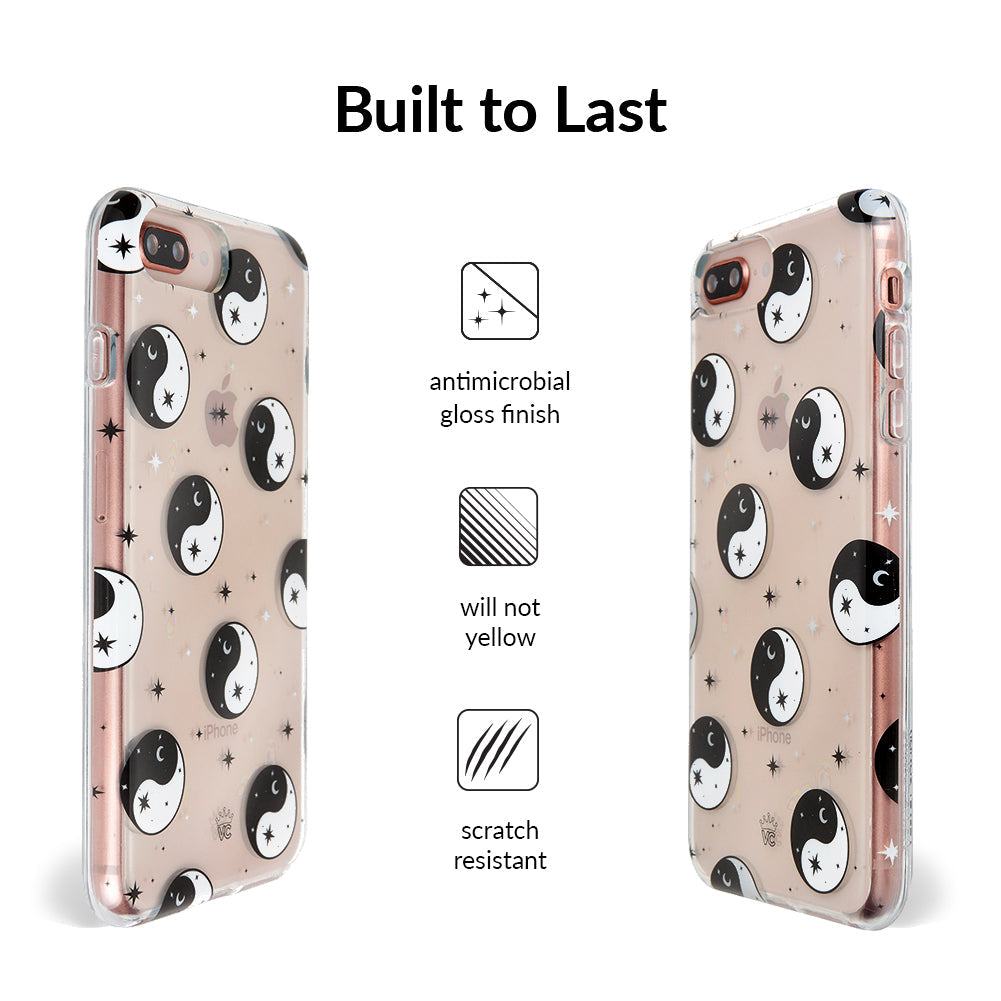 Yin & Yang Clear iPhone Case