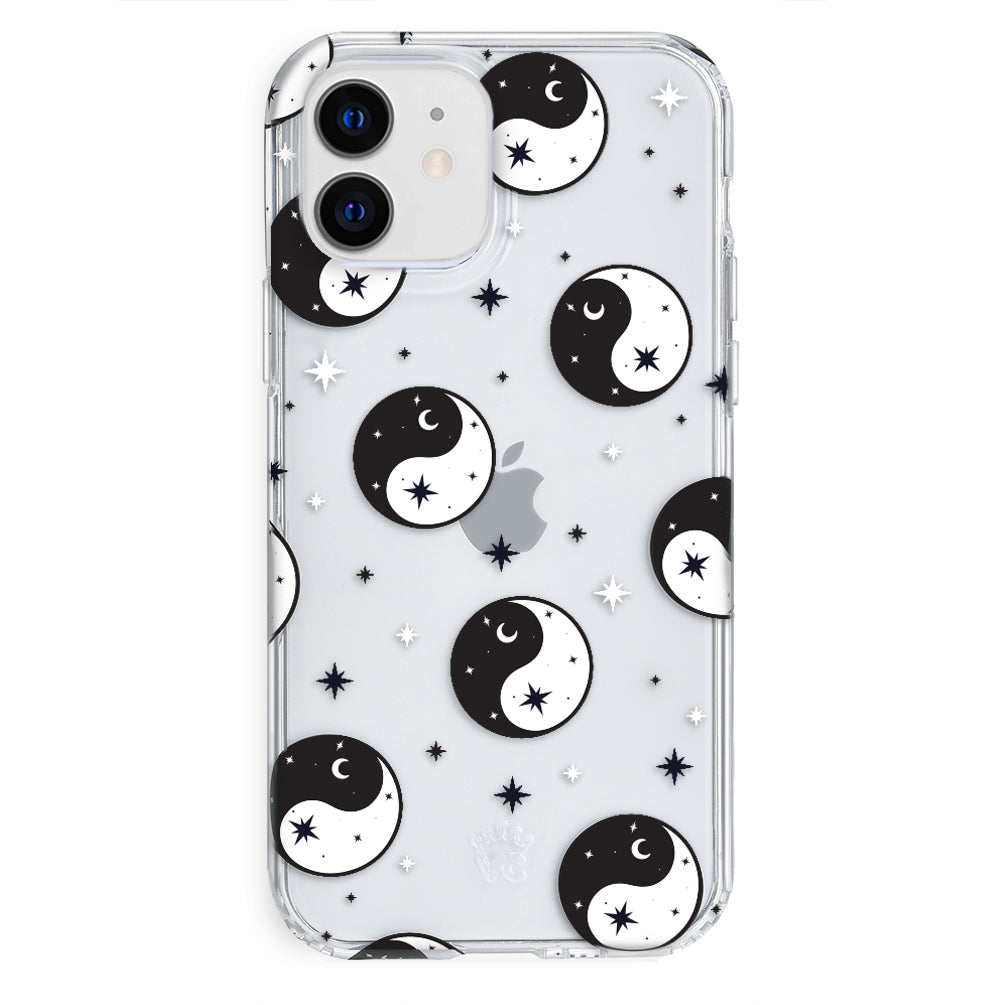 Yin & Yang Clear iPhone Case