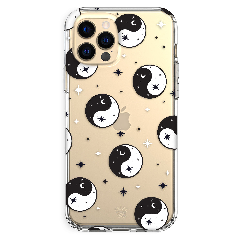 Yin & Yang Clear iPhone Case