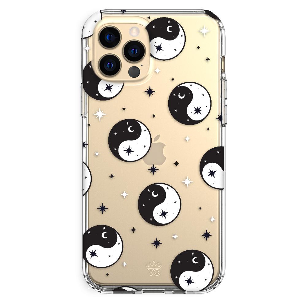 Yin & Yang Clear iPhone Case