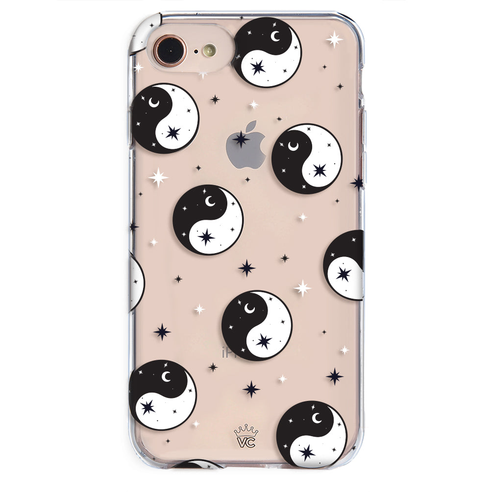 Yin & Yang Clear iPhone Case
