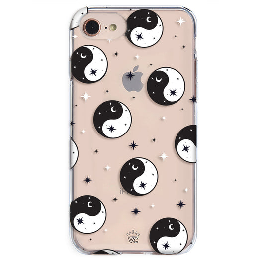 Yin & Yang Clear iPhone Case