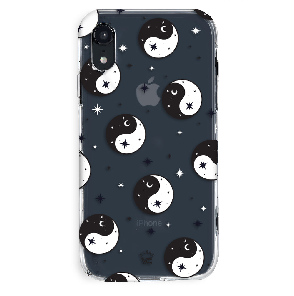 Yin & Yang Clear iPhone Case