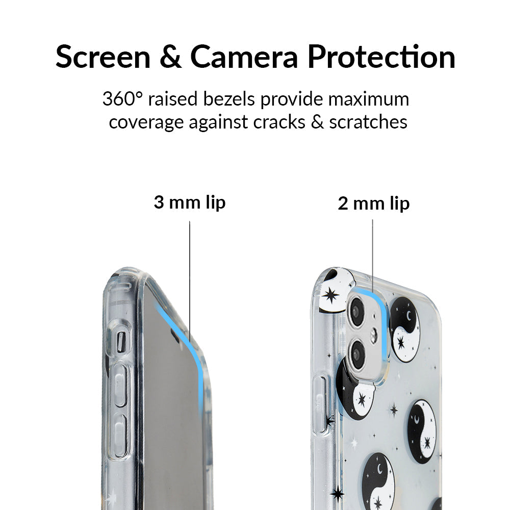 Yin & Yang Clear iPhone Case