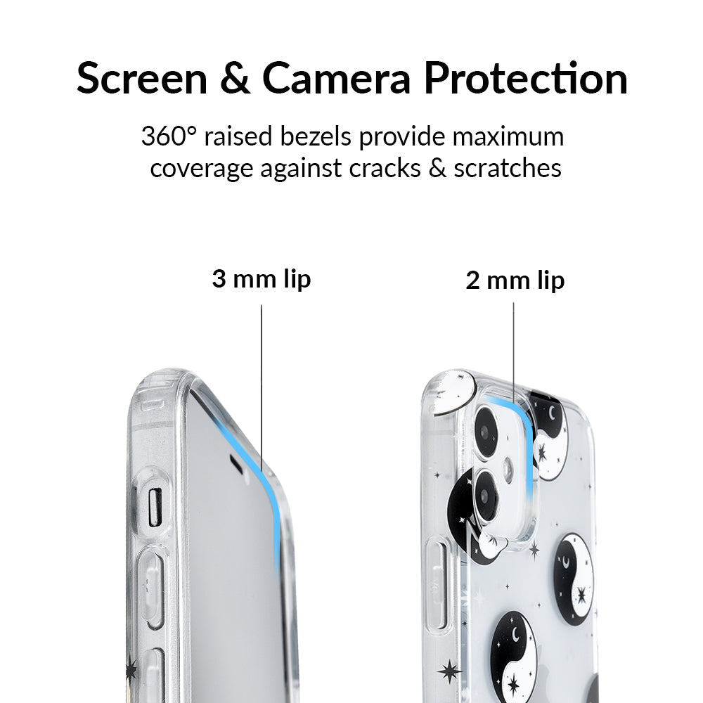 Yin & Yang Clear iPhone Case