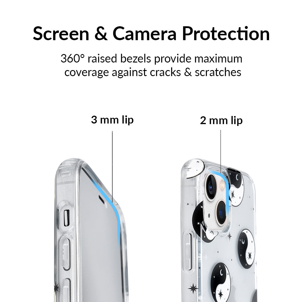 Yin & Yang Clear iPhone Case