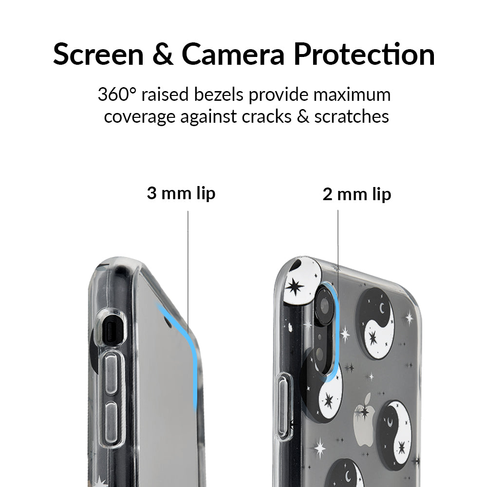 Yin & Yang Clear iPhone Case