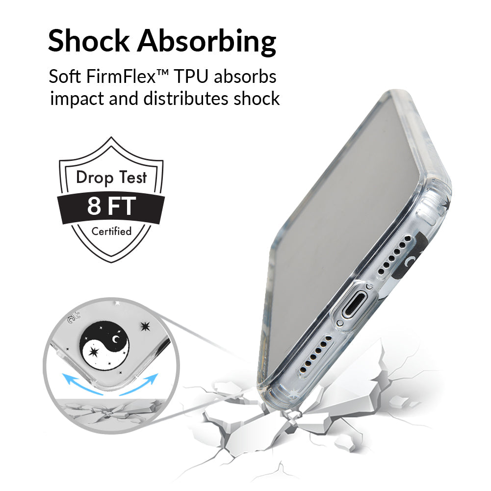 Yin & Yang Clear iPhone Case