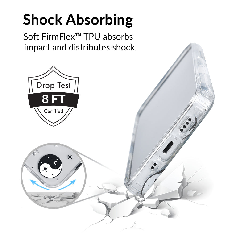 Yin & Yang Clear iPhone Case