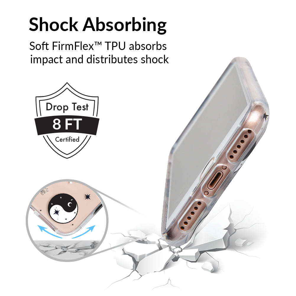 Yin & Yang Clear iPhone Case