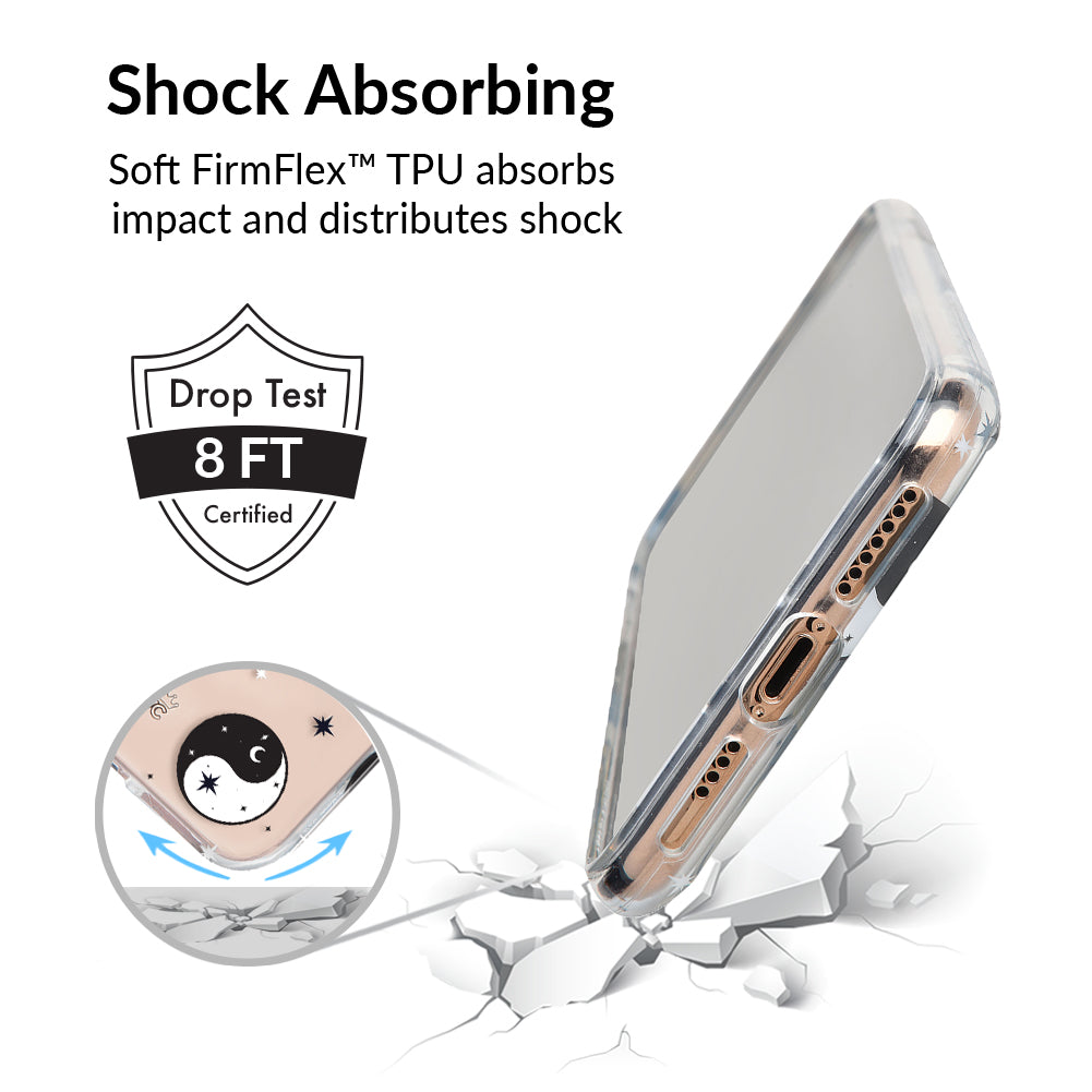 Yin & Yang Clear iPhone Case