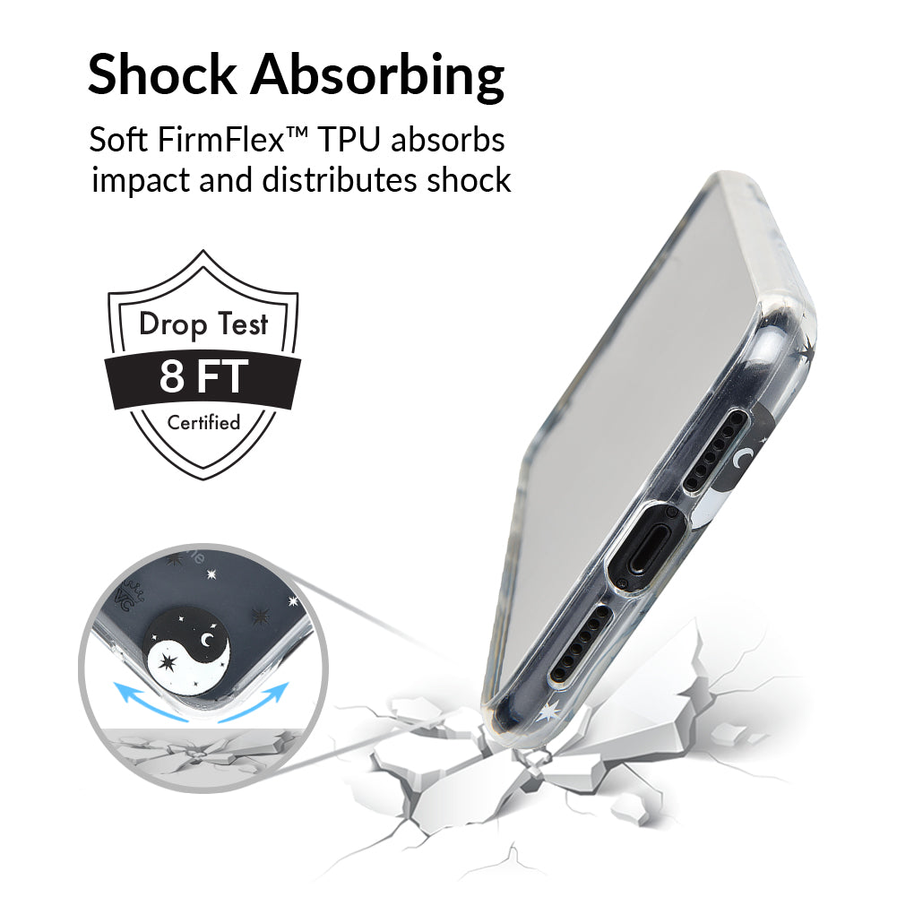 Yin & Yang Clear iPhone Case