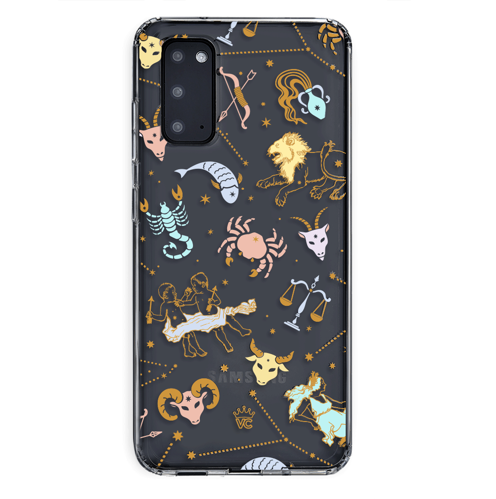 Zodiac Clear Samsung Case