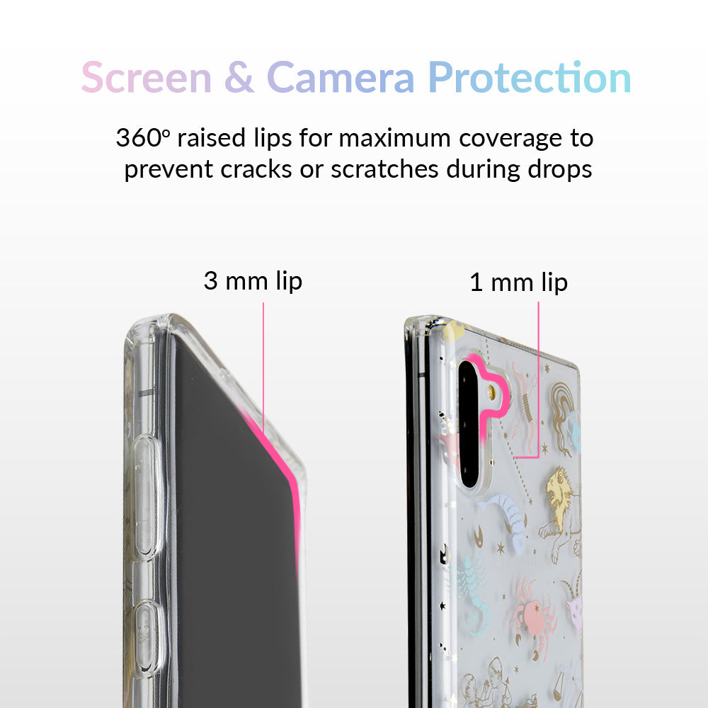 Zodiac Clear Samsung Case