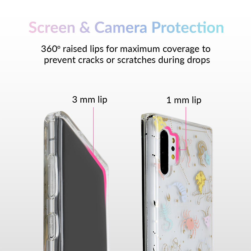 Zodiac Clear Samsung Case