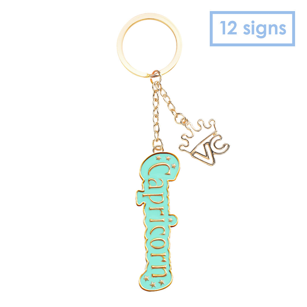 Zodiac Keychains