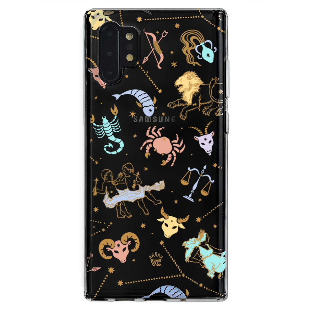 Zodiac Clear Samsung Case