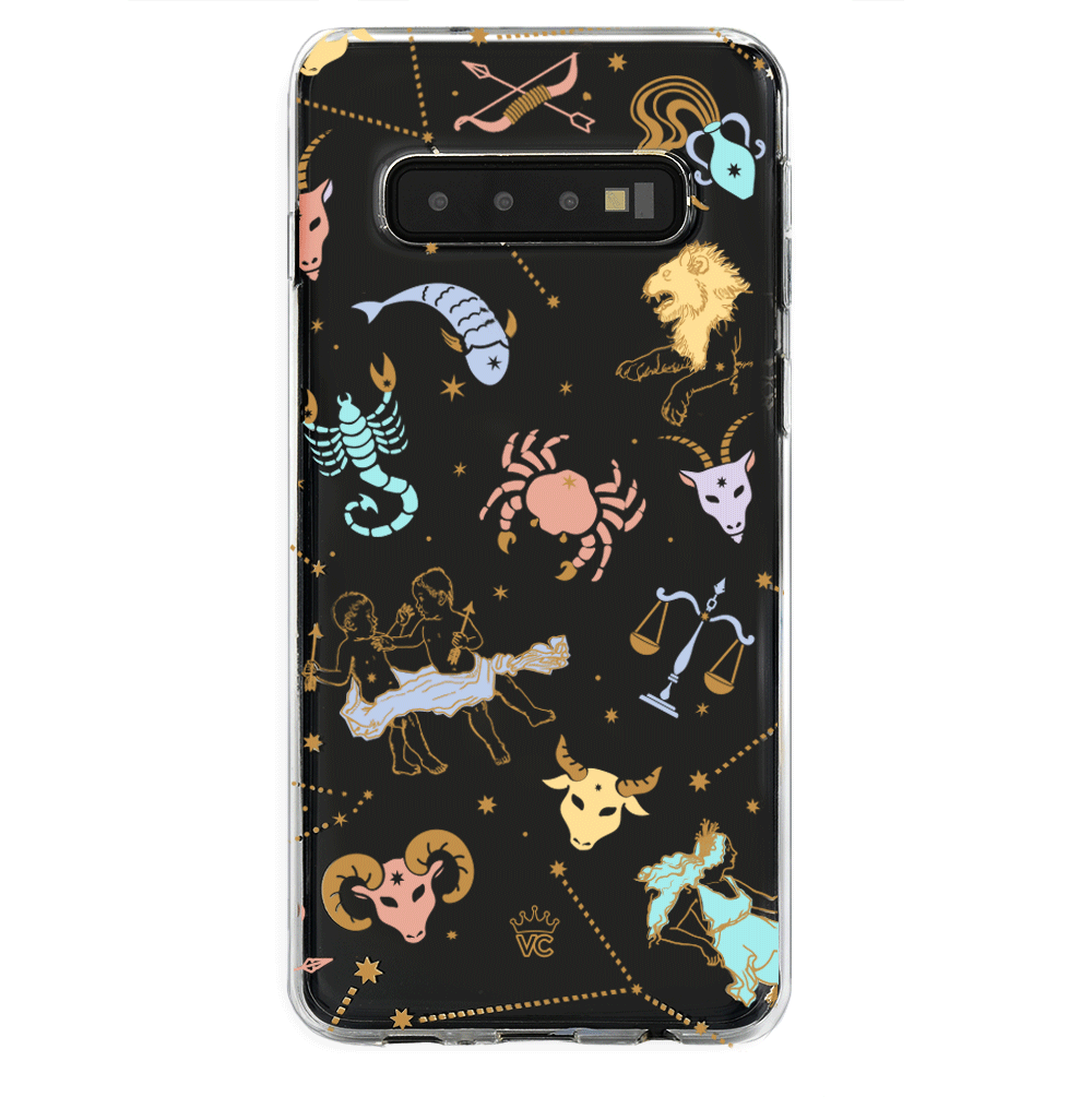 Zodiac Clear Samsung Case