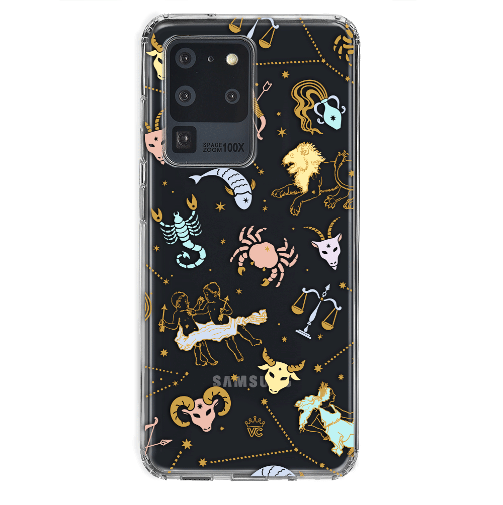 Zodiac Clear Samsung Case