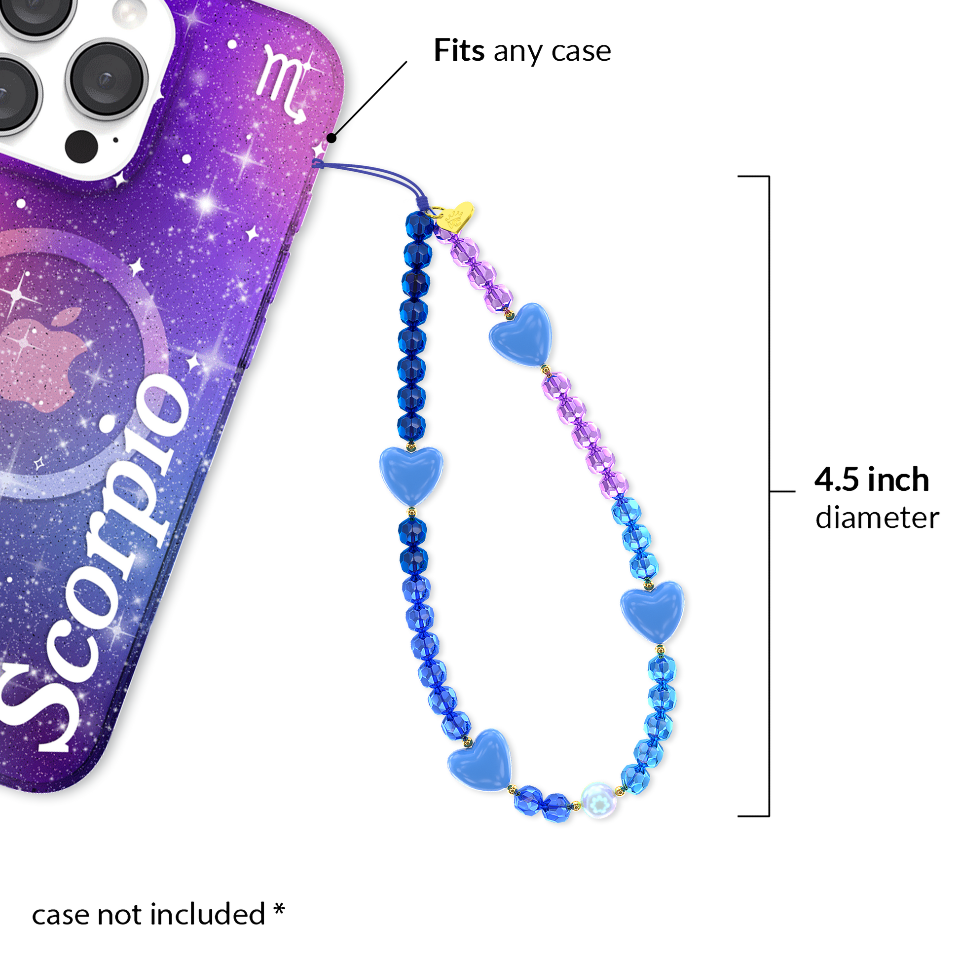 Zodiac Phone Charm